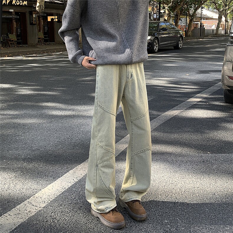 港风潮男新款牛仔裤嘻哈ins潮高街潮流痞帅长裤N0788-P45,男装牛仔裤,星座308B-1