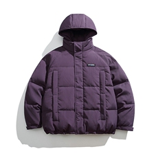 2026冬季新款男日系潮牌纯色连帽白鸭绒羽绒服加厚外套YR28-F235，男装羽绒服，电商A101（原外27）