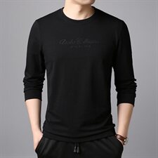 J9524钱塘2021-1春季主推男士休闲卫衣T恤长袖，男装卫衣，钱塘207-1