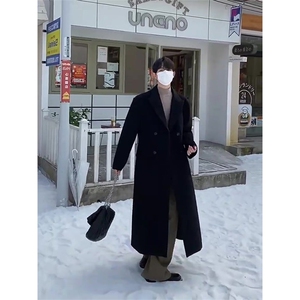 原版高品质~美式cleanfit男士中长款过膝毛呢大衣外套Y983-P125图片