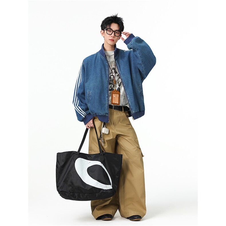水洗牛仔外套男款春美式痞帅上衣服宽松休闲工装夹克JK1329-P98,男装工装外套,星座1103-3