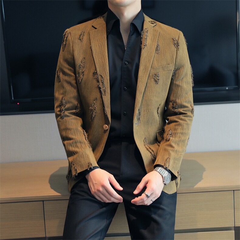 26做货-男士休闲西装修身韩版西服外套上衣DX6960P225,男装西服套装,电商D216
