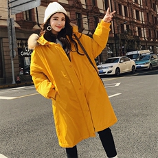 大货!可脱卸帽大毛领棉服8505A-8828仿毛真毛，女装棉衣/棉服，依依服饰