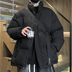 现货高品质美式高街冬季重磅三防加厚羽绒棉衣厚外套面包棉服图片