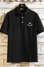 PL57204-P35翻领短袖polo衫男大码胖子半袖t恤男有领保罗衫砖墙，男装Polo衫，电商A040A
