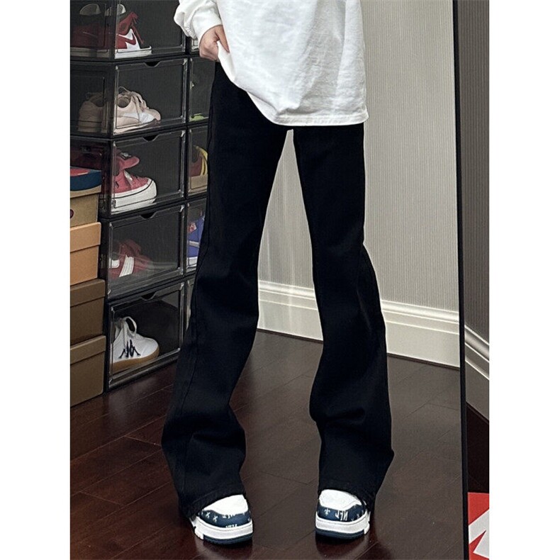 【有货】N083CC-特P32黑色修身直筒牛仔裤男美式高街cleanfit裤子,男装牛仔裤,星座1007（原301D）