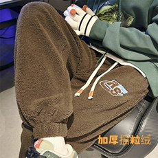 冬季加绒加厚摇粒闲保暖休闲裤712-kk341P55，男装休闲裤，星座712