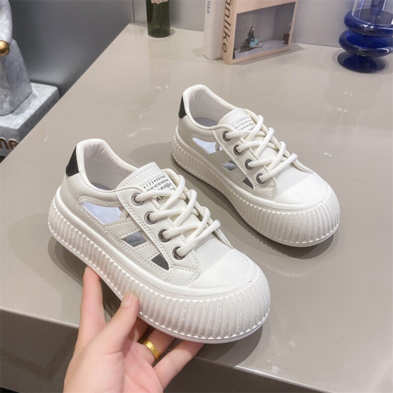 A1105-P95小白鞋子女夏季新款韩版女学生镂空透气百搭板鞋，男鞋休闲鞋，星座1407-6