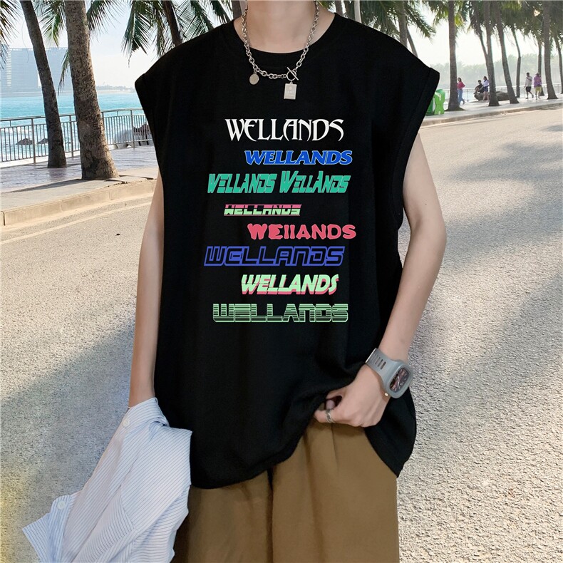 量大图低自动【有货】纯棉背心HD019-1-BX2527-P20，男装背心/马甲，电商019-1