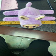 拉布布搪胶廉啪啪圈转尾巴