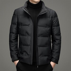 中年男士保暖外套立领爸爸衣服羽绒服男短款冬季XXH9620-P230,男装羽绒服,电商B212（原钱塘6029）