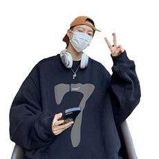 男士卫衣春秋款2025新款胖子大码男装加肥加大秋季圆领上衣秋，男装卫衣，星座218-1（原230）