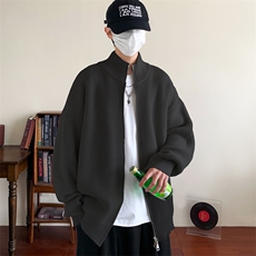现货得物抖音直播高品质拉链衫毛衣开衫W5100-P65支持24小时发货，男装针织衫/毛衣，星座1212
