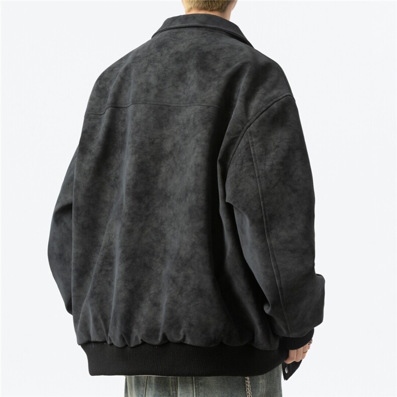 现货得物抖音品质春秋男士皮夹克外套JK308P80,男装夹克,星座1904A-1