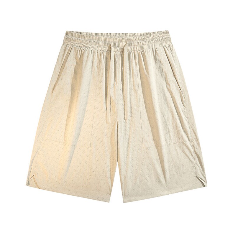 男士冰丝短裤男生夏季2025新款运动休闲裤速干沙滩裤子，男装牛仔裤，星座1206（原A206）