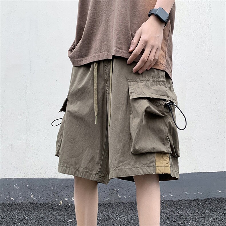 2024夏季高街短裤X2065-TP40控58潮流百搭五分裤男生痞帅ins裤子,男装休闲裤,电商A102-1