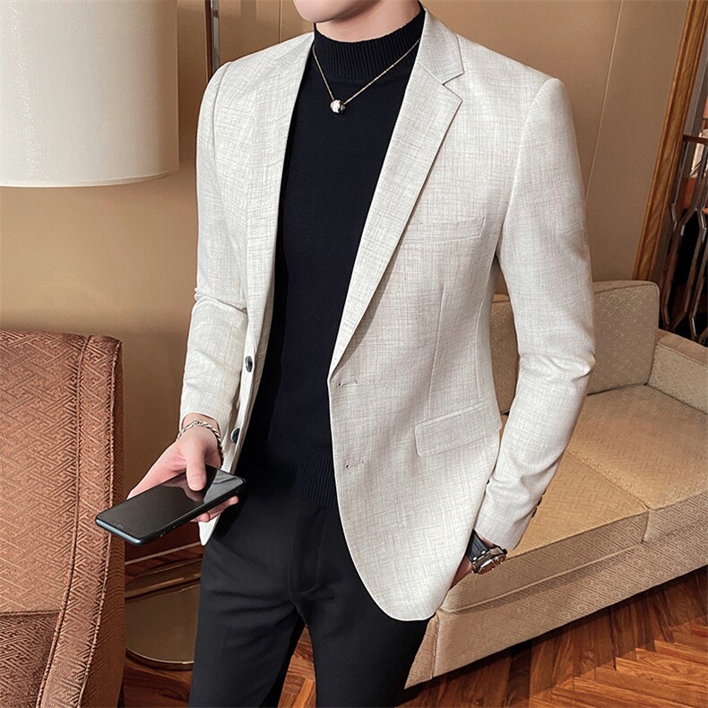 男士新款西装男士休闲小西服外套C801P155，男装西服套装，电商D225-1