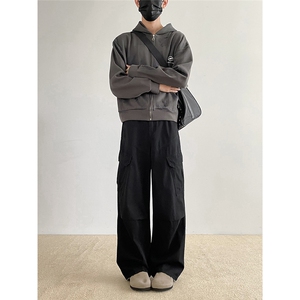 美拉德色系工装裤 B342-KZ813-特P50图片