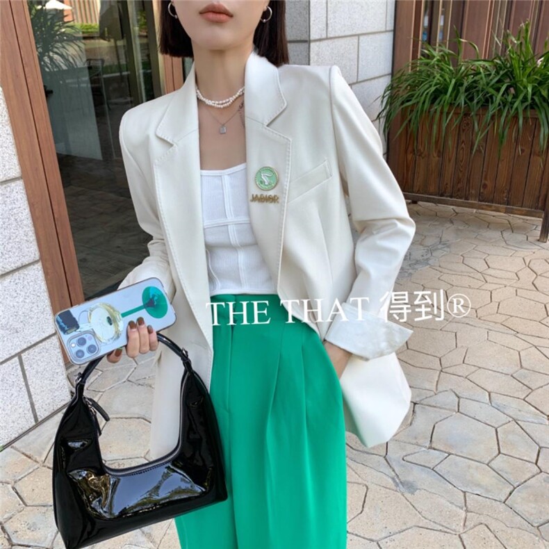 春款西服外套，其它，得到THETHAT