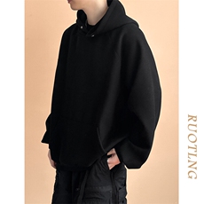 2024潮牌连帽套头卫衣外套男宽松休闲百搭卫衣加厚AW2482-P75，男装卫衣，电商A351