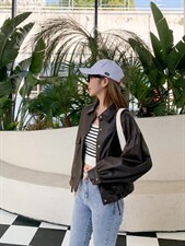 〈现货〉皮衣，女装皮衣，伊娜蕾尔