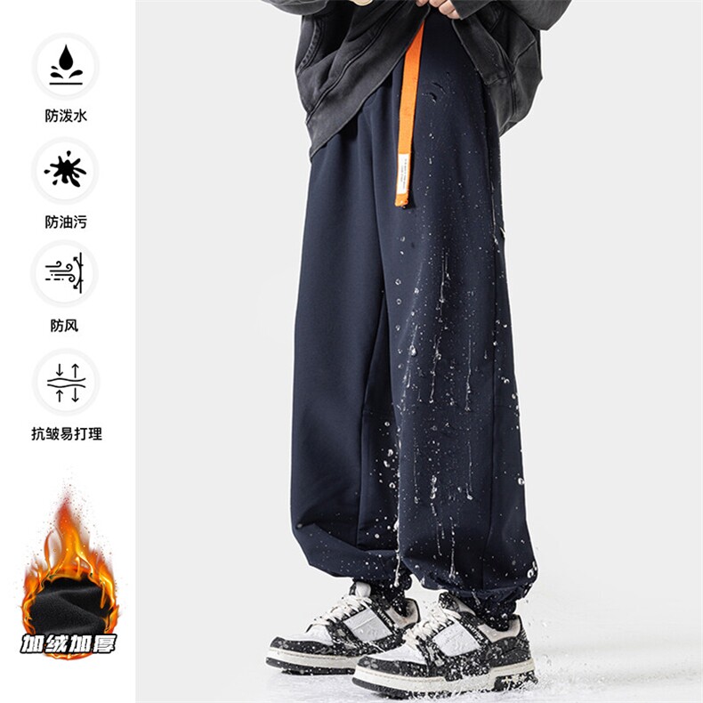 2024 冬季新款 无影墙大码加绒三防冲锋裤M-5X HK23824-P60图片