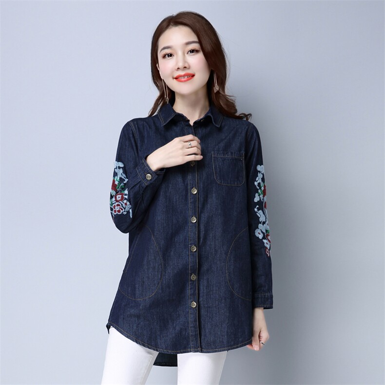 衬衫2021年春季气质时尚简约排扣韩版潮流长袖中长款，女装衬衫，小林双子