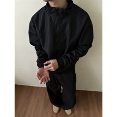 L32-P58痞帅美式三防教练飞行夹克男款痞帅高级感立领棒球服工装，男装T恤，电商B323A