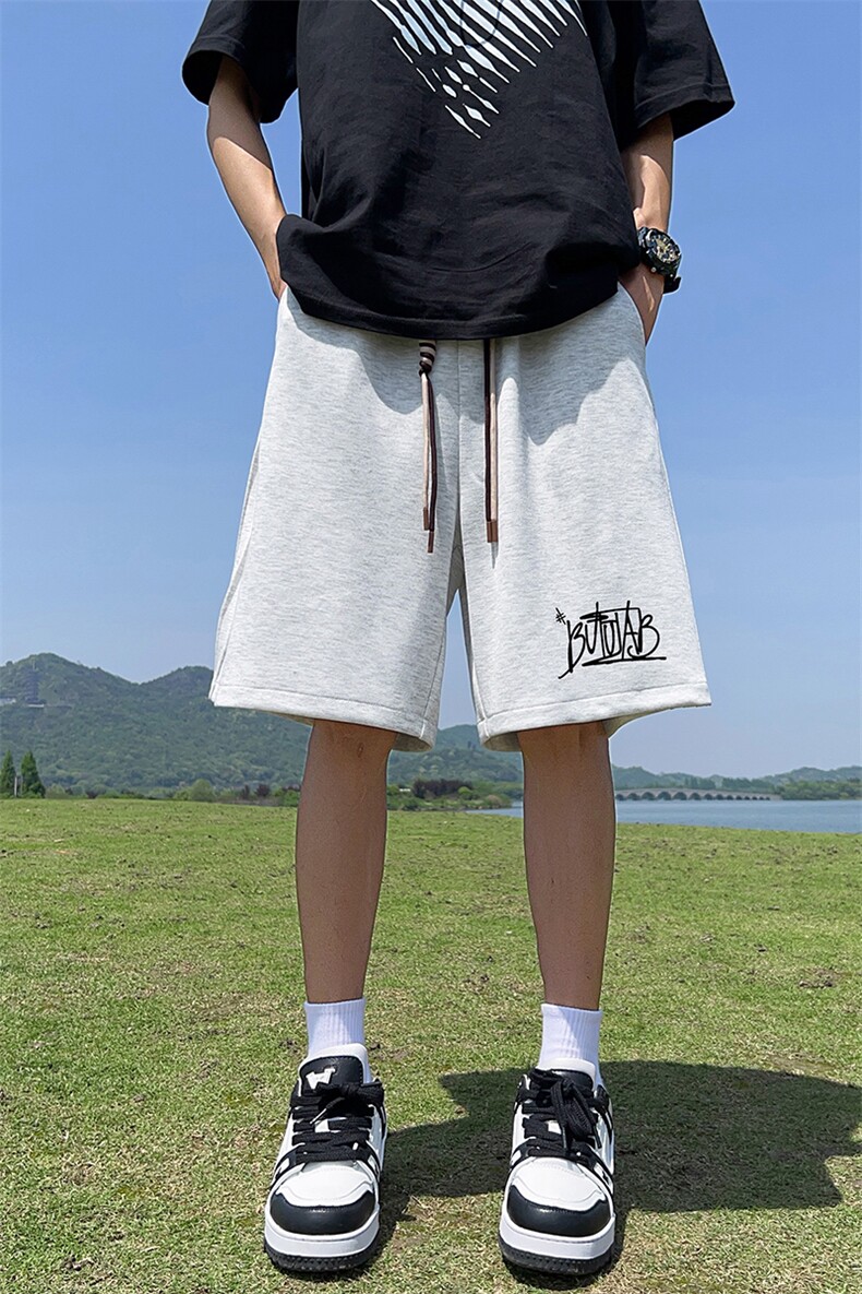 已注册直播抖音得物品质三条杠运动男五分休闲短裤K307P30控48,男装牛仔裤,电商C408-1(原B339-1)