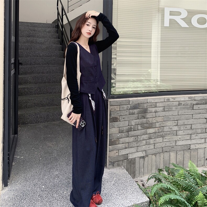 新款现货主推西装马甲二件套2C129-2601-P175-K258,女装套装/套裙,2C129