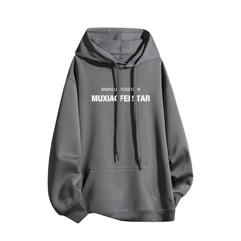 得物供货、复合重磅420克现货连帽卫衣宽松HD019-1-HML266-特P45,男装卫衣,电商019-1