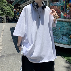 C343P322024新款设计感小众t恤短袖男夏季潮牌百搭宽松上衣，男装T恤，星座512-6