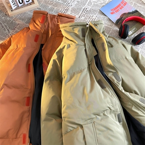 毛毯风棉服2024冬季加厚棉衣大码保暖棉袄外套男 A436-707-P100图片