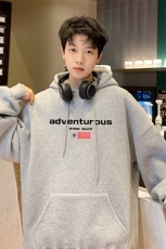 ！连帽圆领卫衣男装港风帽衫男LM177-P35，男装卫衣，电商B367