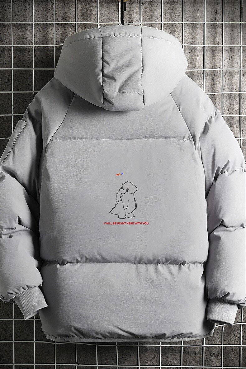 MY16140-P100加厚加绒连帽衣男大码服男面包服男网格挂拍,男装棉衣,电商A040A
