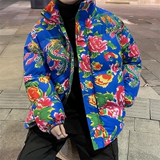 MY203后整件喜庆衣服回家过年花姑娘东北民族风风味棉衣，男装棉衣，星座115A(原星座507）