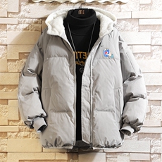 控128加绒面包服男大码羊羔毛衣男MY16262-P100，男装棉衣，电商A040A