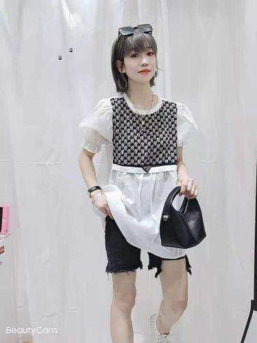 夏季新款、韩版小衫，女装，简妮依魅