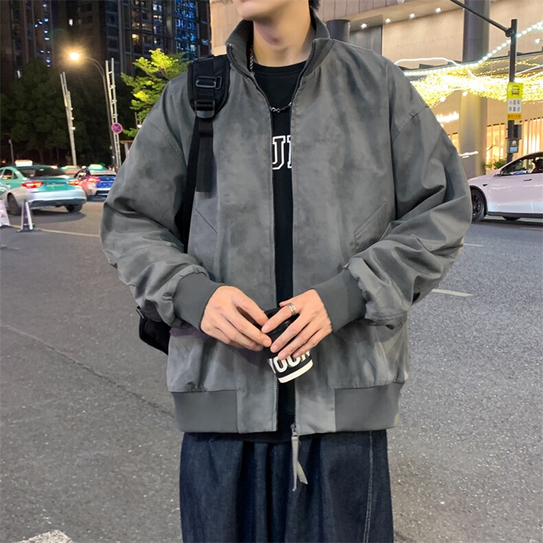 痞帅外套男ins高街潮牌港风日系原宿风潮流宽松夹克JK02538-P73,男装夹克,星座308B-2