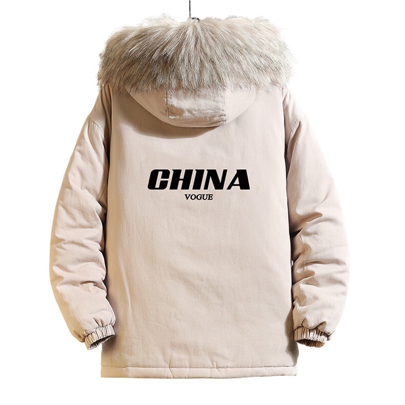 MM48001-P130冬季大毛领衣男士大码加厚袄男服砖墙挂拍,男装棉衣,电商A040A