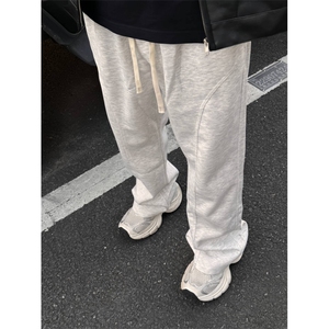 秋季新款港风美式ins潮牌高街直筒休闲裤西裤男长裤 ZK3831-P40图片