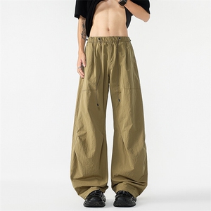 8XL-M 日系户外防泼登山裤男直筒束脚休闲裤夏徒步工装裤K9158P68图片