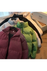 90羽绒服冬季加厚保暖立领短款宽松白鸭绒外套A436-0021-P180，男装羽绒服，电商A436