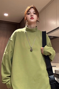德绒可二开打底衫 HD1318-TP20 控38 时尚纯色多色可选男女卫衣图片