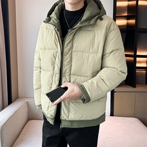 日系复古假两件连帽棉衣男冬季宽松情侣冬季棉服M0829-P103图片