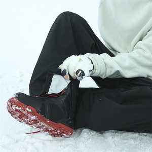 新款防水加绒内胆直筒滑雪裤 XZ604-K139JR-P65控98图片