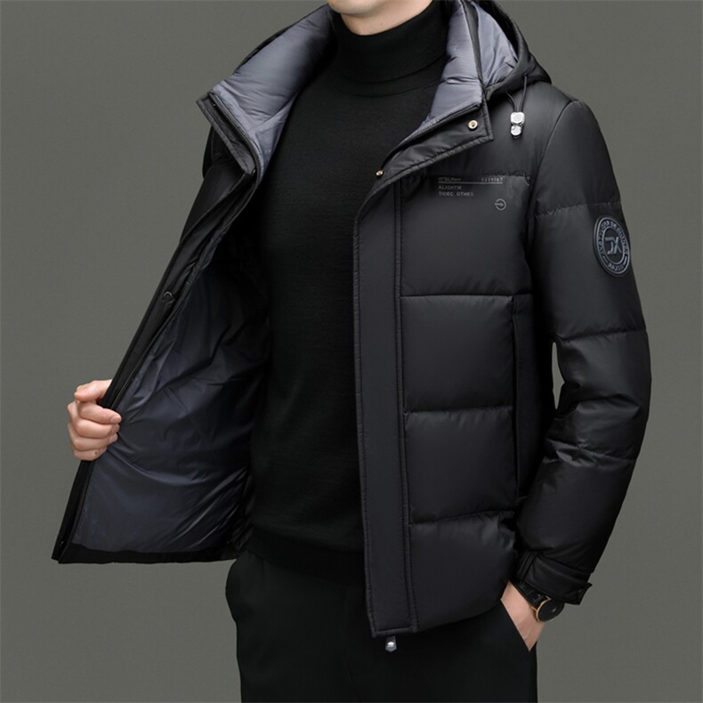 CSYR99243钱塘2020-2厚款时尚休闲冬季新款中年男士羽绒服P275,男装羽绒服,钱塘207-2
