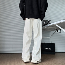 男装牛仔裤宽松驰感三色百搭好搭3028，男装牛仔裤，星座902A
