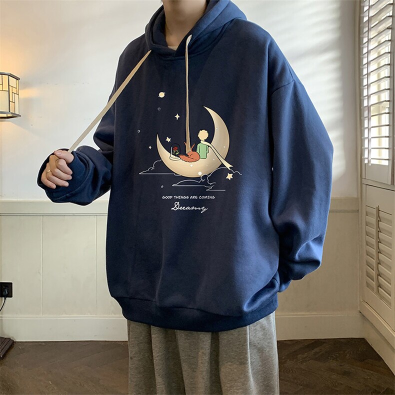 连帽卫衣男大码胖子帽衫大号运动服WY2416-P35,男装卫衣,电商A040