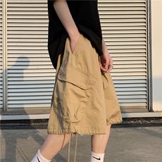 大口袋工装短裤日系五分裤情侣男女款宽松休闲裤2026新款夏-p38，男装牛仔裤，星座601-2